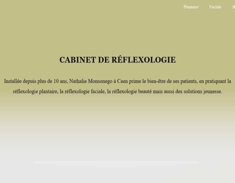 Site Web Reflexologie